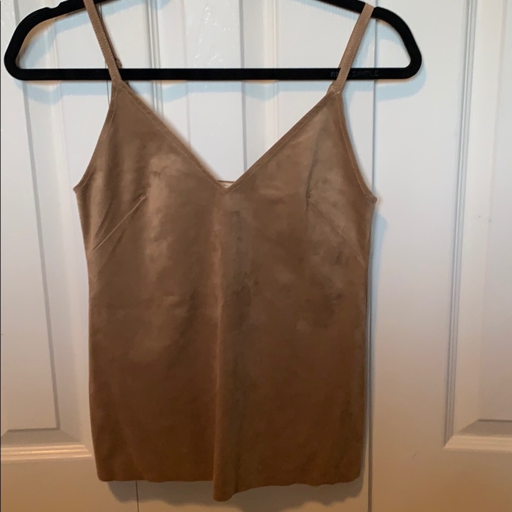 Wilfred Free suede camisole